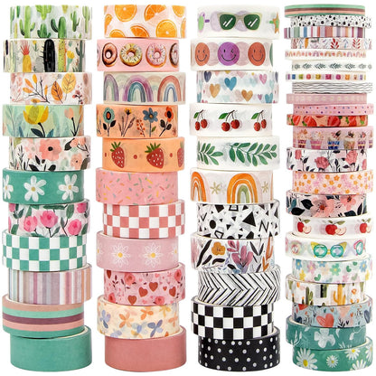 55-Roll Holiday Washi Tape Set