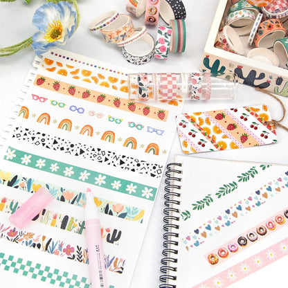 55-Roll Holiday Washi Tape Set